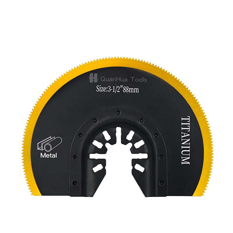 88mm titanový bimetalický polokruhový pilový kotouč na dřevo QH-1007HK-DT-2